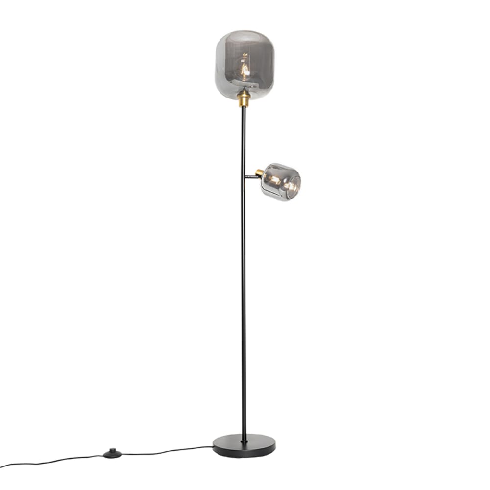 Lampadaire en verre gris — vue 4