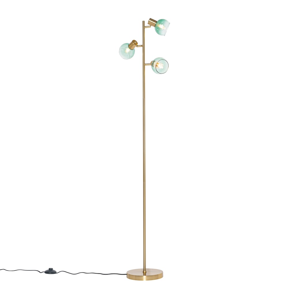Lampadaire en acier vert — vue 4