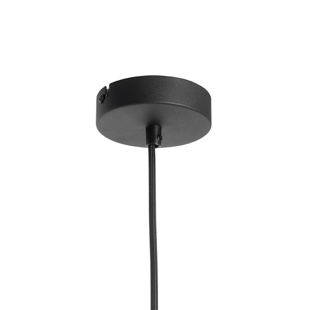 Suspension en verre doré — vue 3