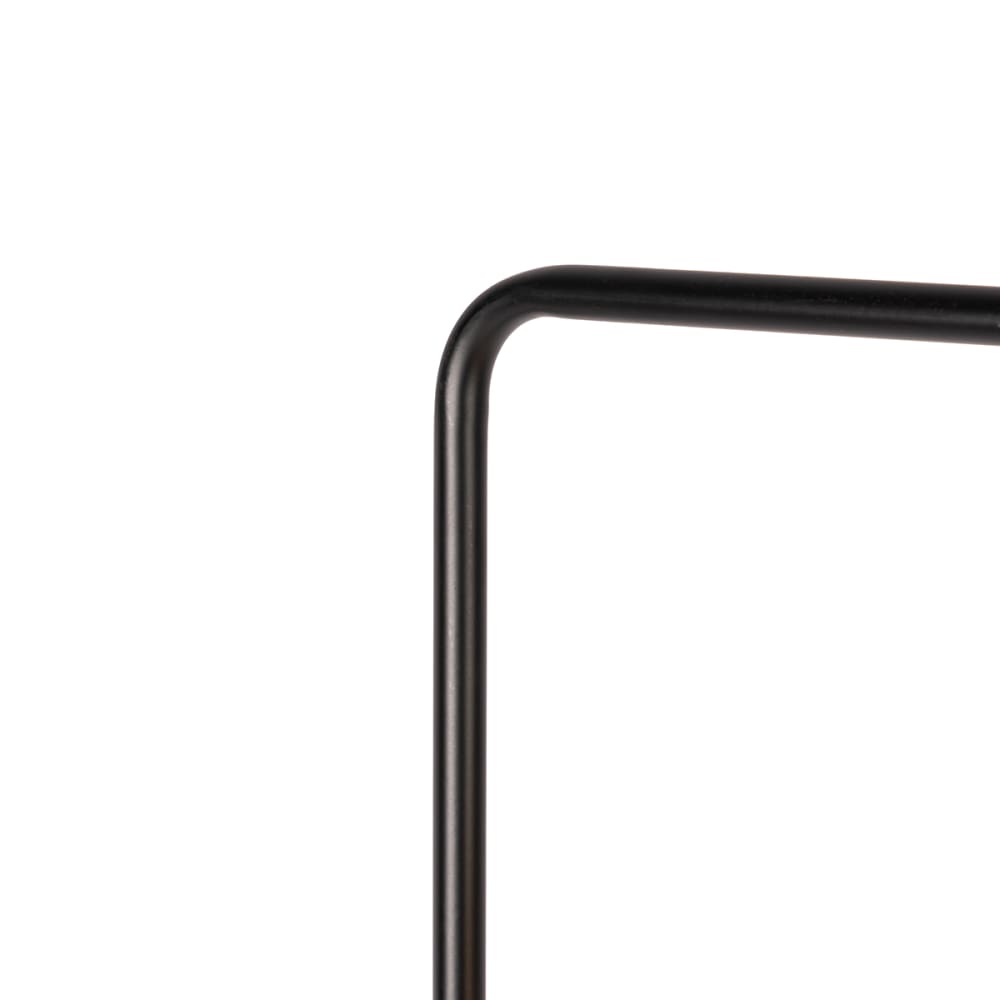 Lampe de table en verre orange — vue 4
