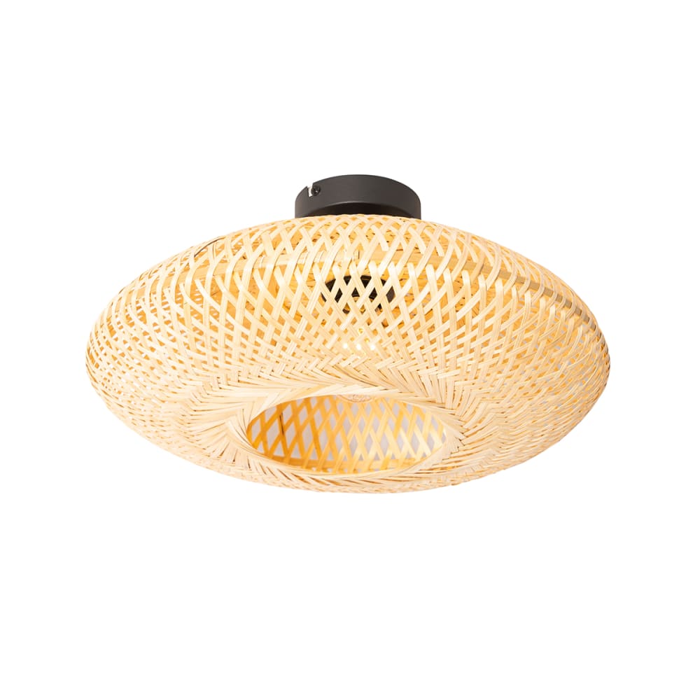 Plafonnier en bamboo naturel — vue 3