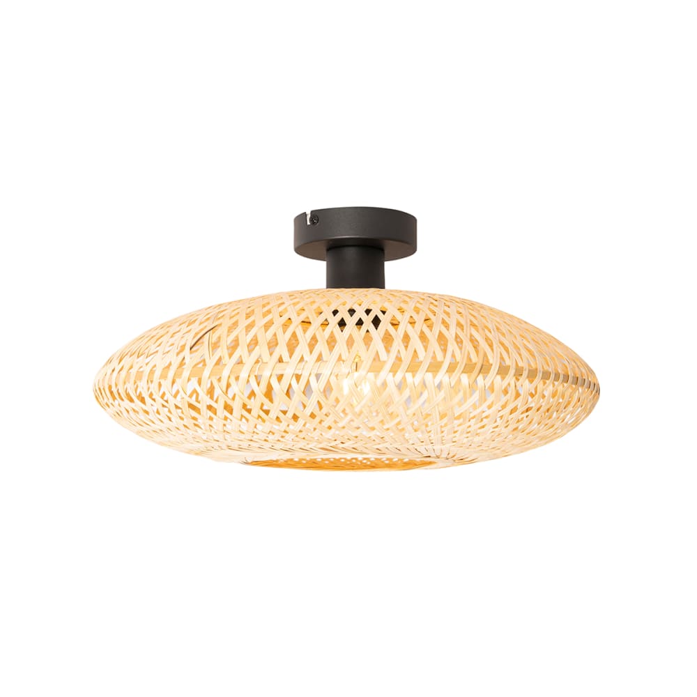 Plafonnier en bamboo naturel — vue 4