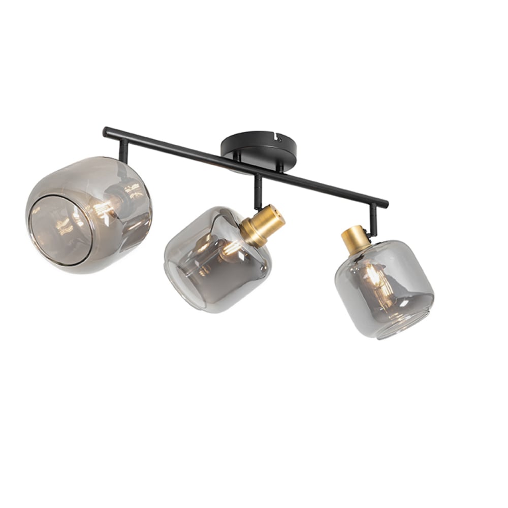 Spot plafond en verre gris — vue 4