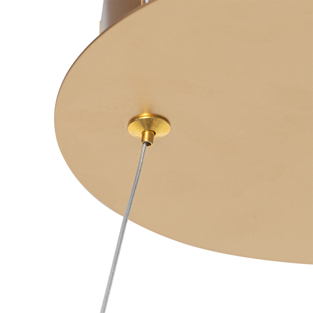Suspension en aluminium doré/laiton — vue 4