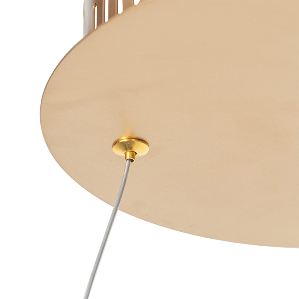Suspension en aluminium doré/laiton — vue 4