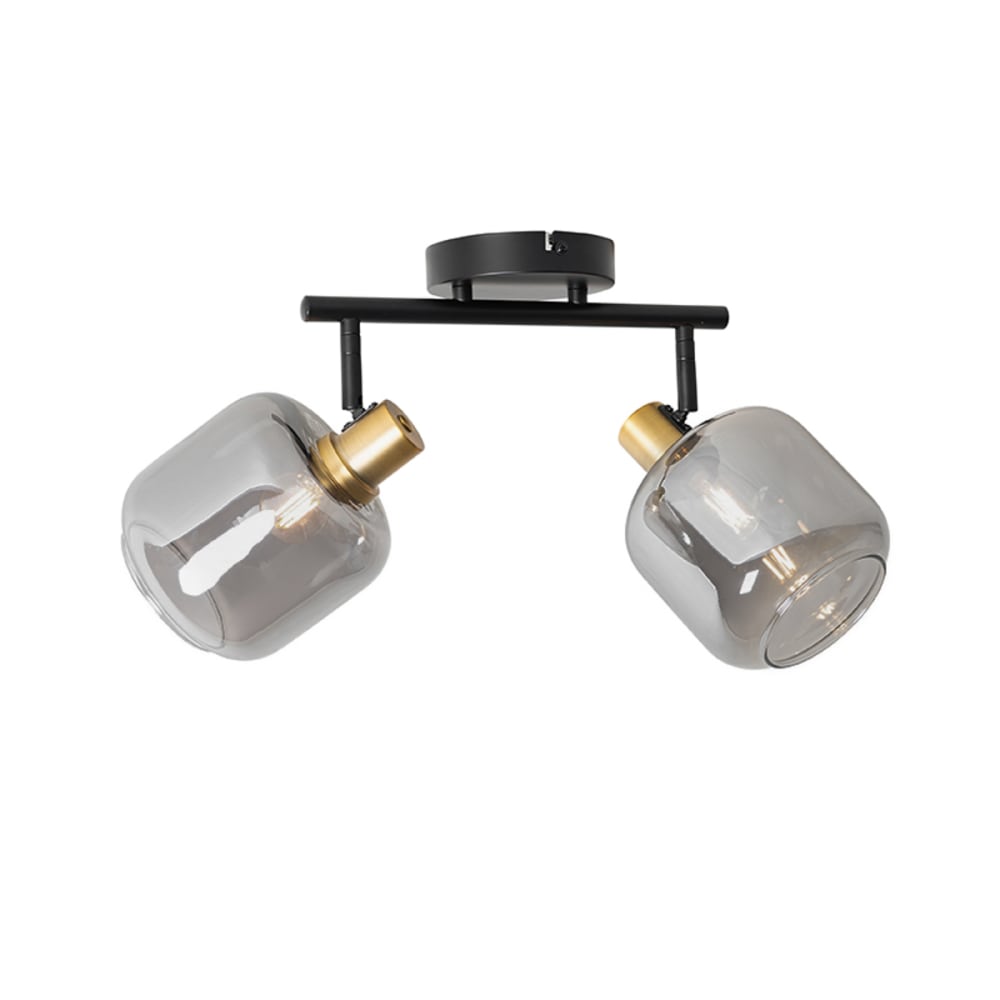 Spot plafond en verre gris — vue 4