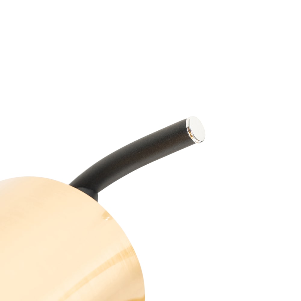 Spot plafond en plastique doré/laiton — vue 4