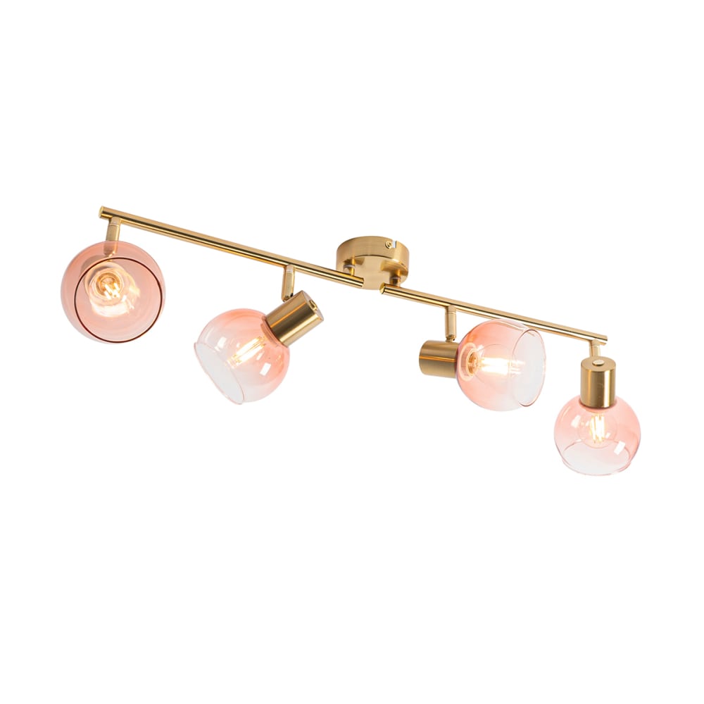 Spot plafond en acier rose — vue 4