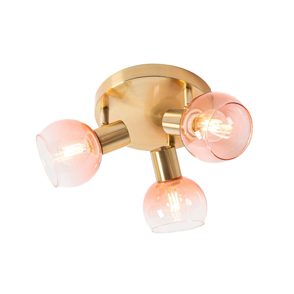 Spot plafond en acier rose — vue 4