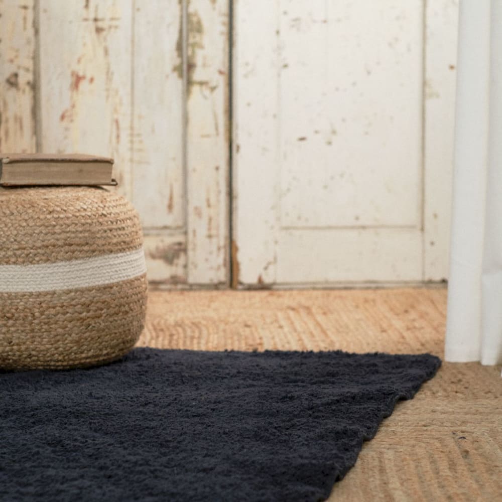 Tapis tufté 120x170 cm gris anthracite — vue 3
