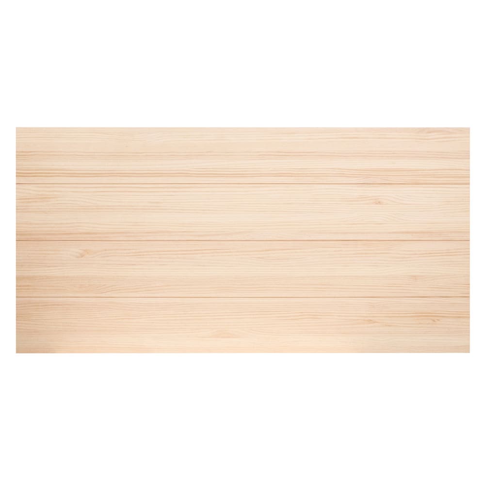 Tête de lit en bois de pin couleur naturel 90x80cm
