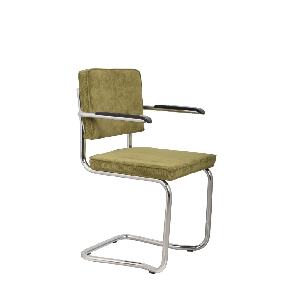 Fauteuil en tissu vert Fauteuil en tissu vert
