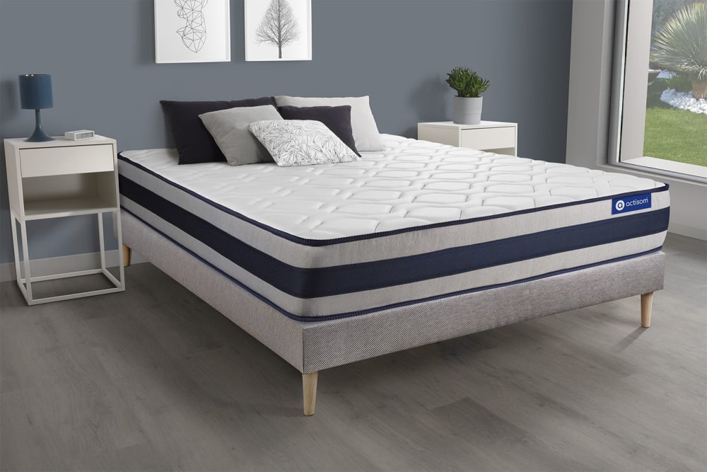 Pack colchón actiflex ergo 150x190cm + somier, fabricado en portugal - Maisons du Monde