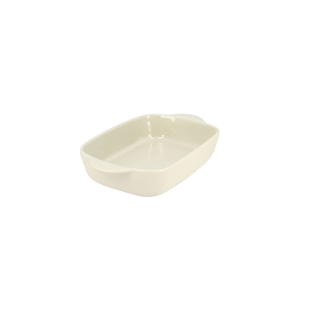 Plat à four en grès beige 22x13,5cm Plat à four en grès beige 22x13,5cm
