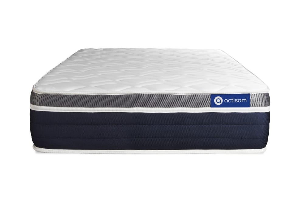 Matelas Ressorts ensachés et mémoire de forme 80x200