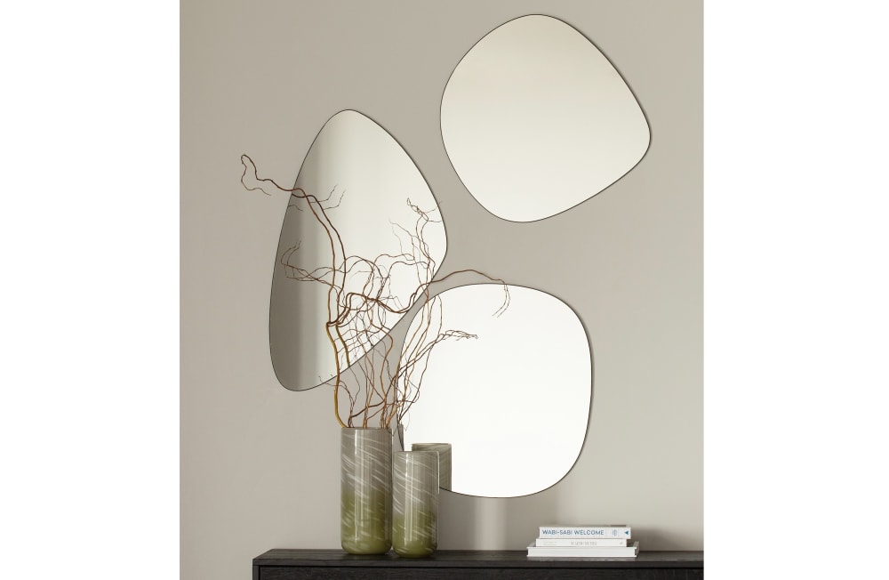 Spiegel 59x60, schwarz - Maisons Du Monde