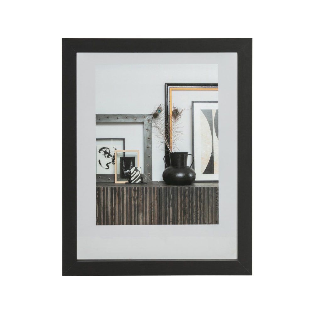 Grande cornice in legno nero 40x50 - LEGNO