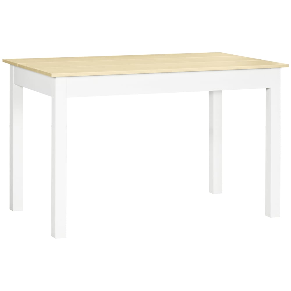 Mesa de comedor 119x70x75 cm roble
