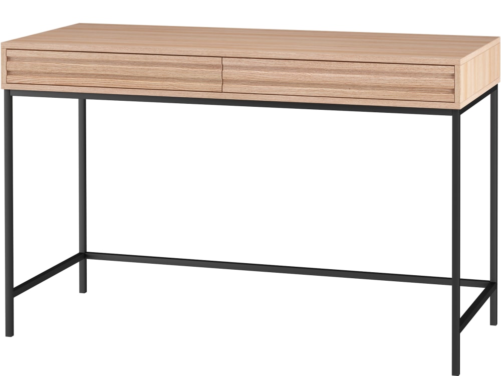 bureau 2 tiroirs en panneaux