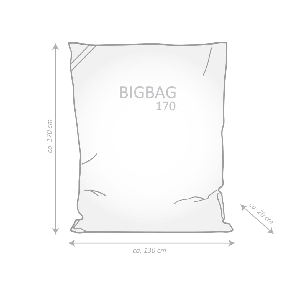 Coussin d'intérieur géant aspect velours pétrole 170x130cm