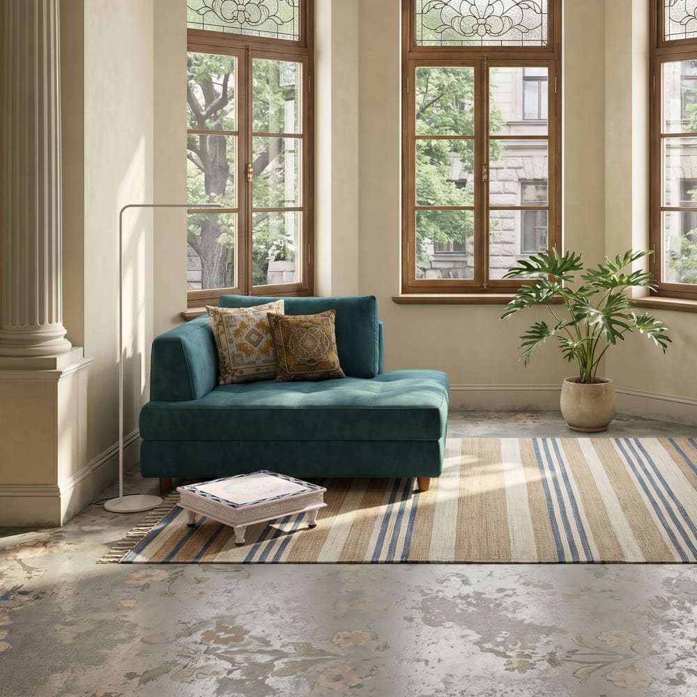 Tavolino in legno di mango rosa - Loft24