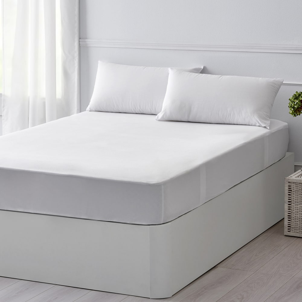 Protector de colchón de punto impermeable 135x190/200cm - Maisons du Monde