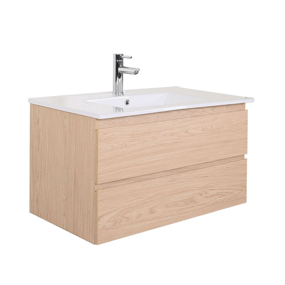 Meuble simple vasque  80 cm