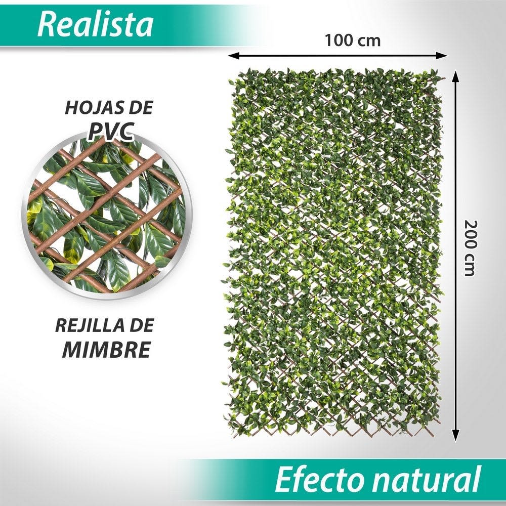 Seto artificial de hiedra de 2x1 m - Maisons du Monde