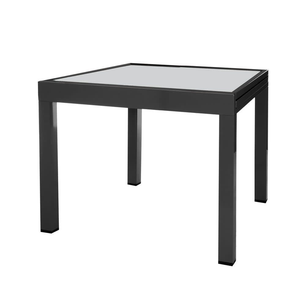 Mesa de jardín de comedor thais de 80x80 cm