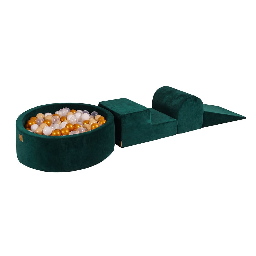 Blocchi Schiuma per Bambini con Piscina di Palline - Multicolore - PVC - Cloruro di polivinile