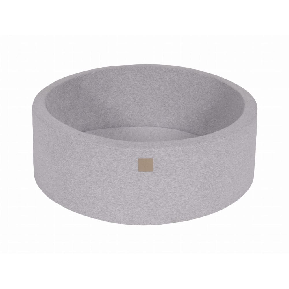 Piscina de algodón gris claro sin bolas h30cm