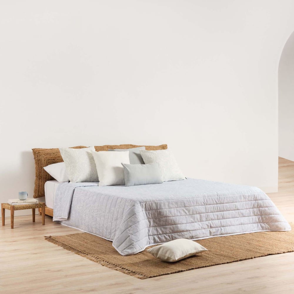 Colcha boutí acolchada 100 gr menta 190x270 cm - Maisons du Monde