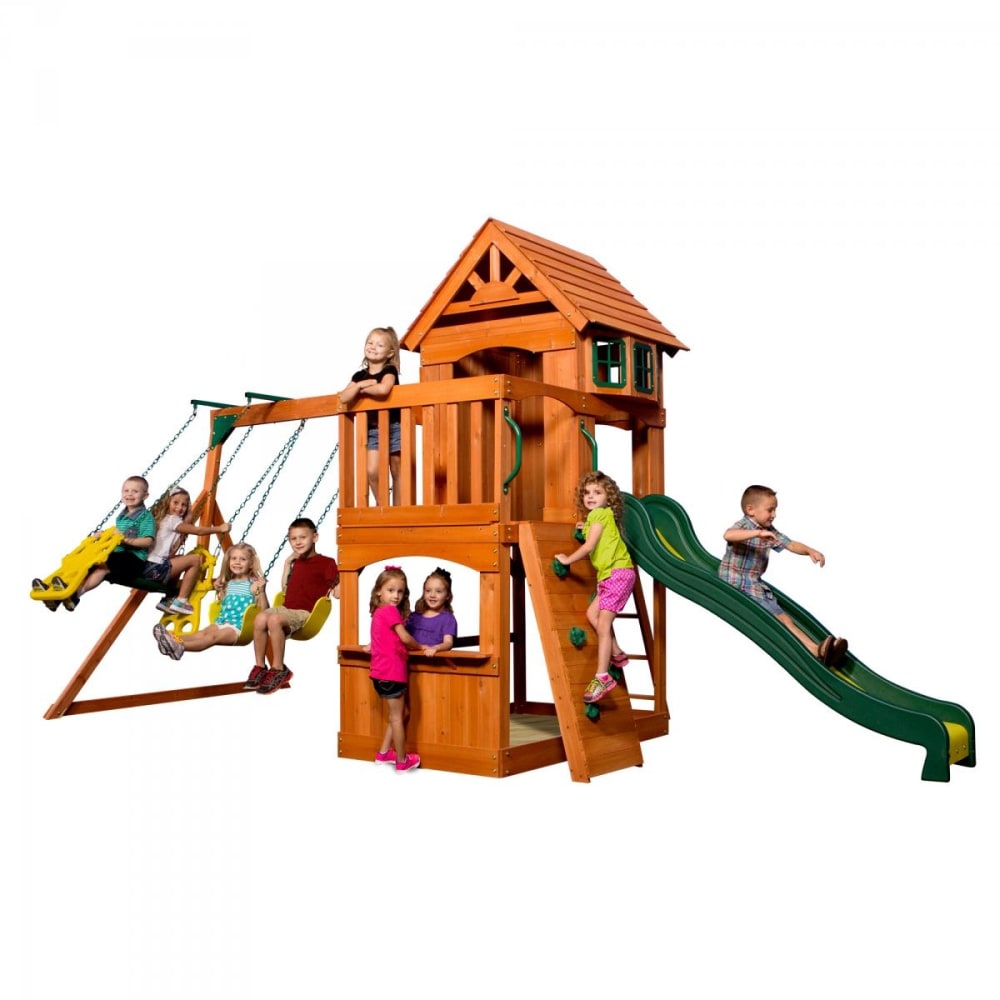 Backyard Discovery Aire de jeux pour enfants en bois Atlantis - Maisons du Monde
