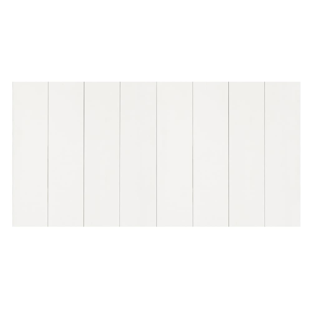 Tête de lit en bois de pin blanc 100x60cm