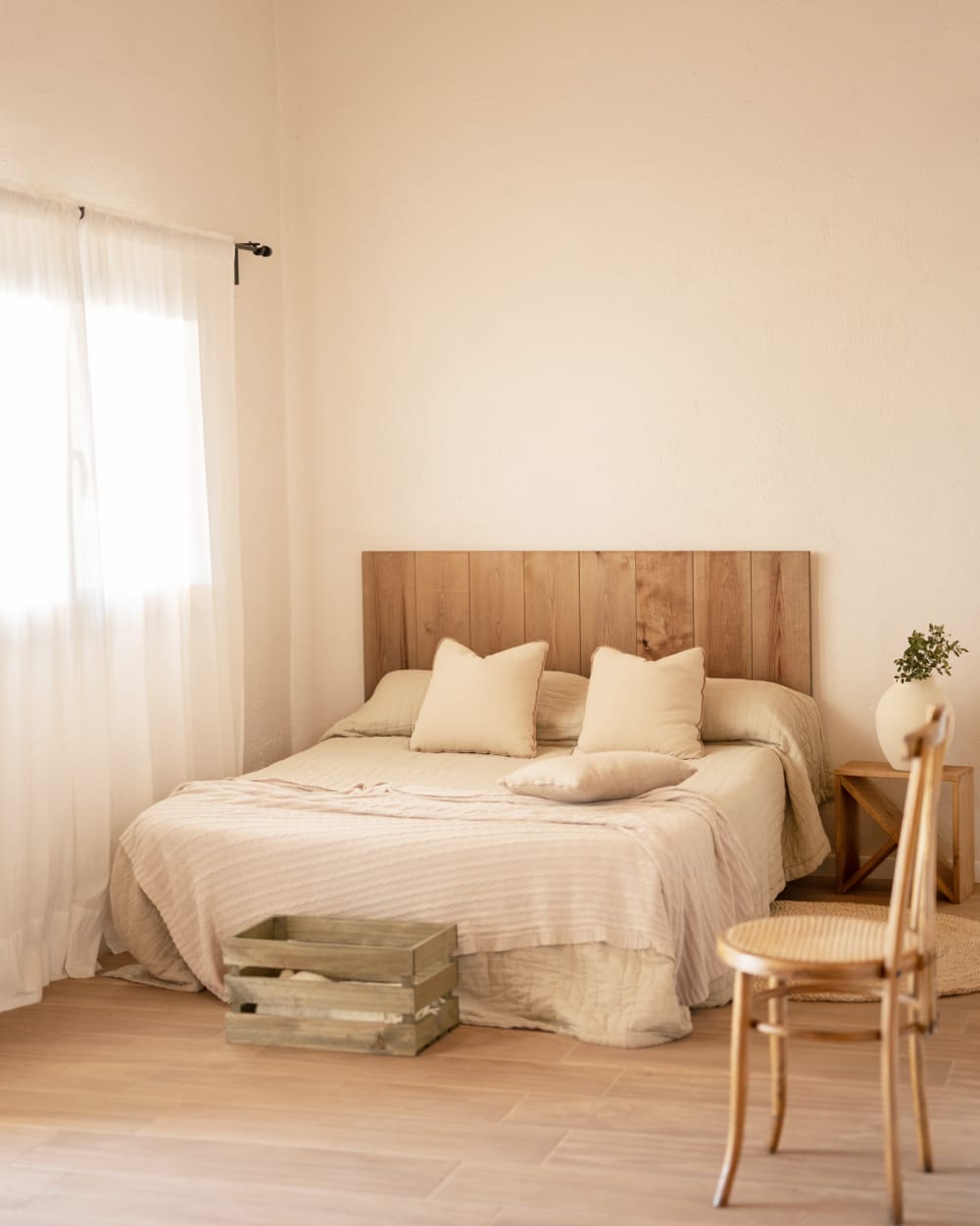 Holzkopfteil, 120x60cm - Maisons Du Monde
