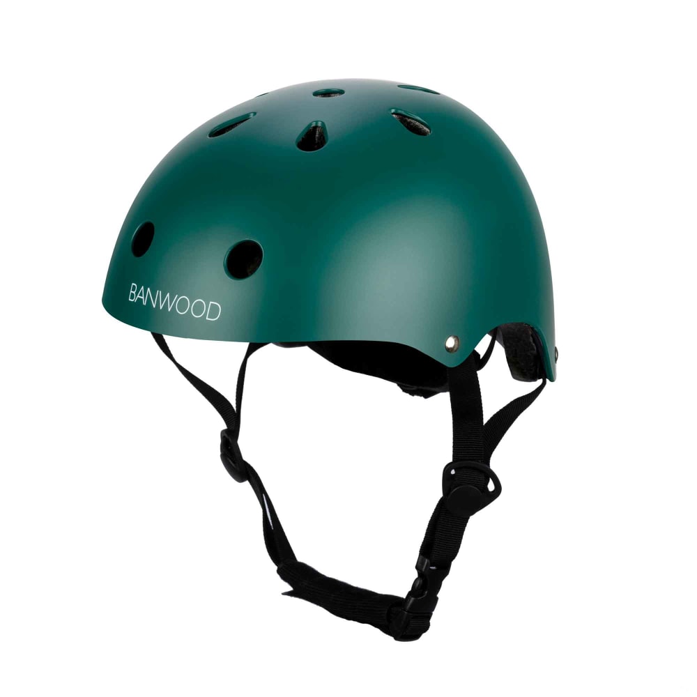 Banwood - Casque vélo enfant vert foncé