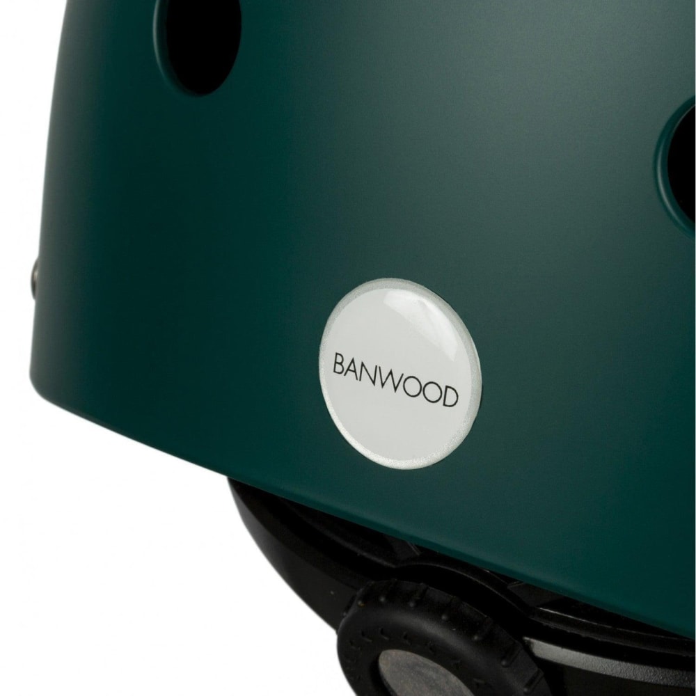 Casque vélo enfant vert foncé (Banwood) - Image 1