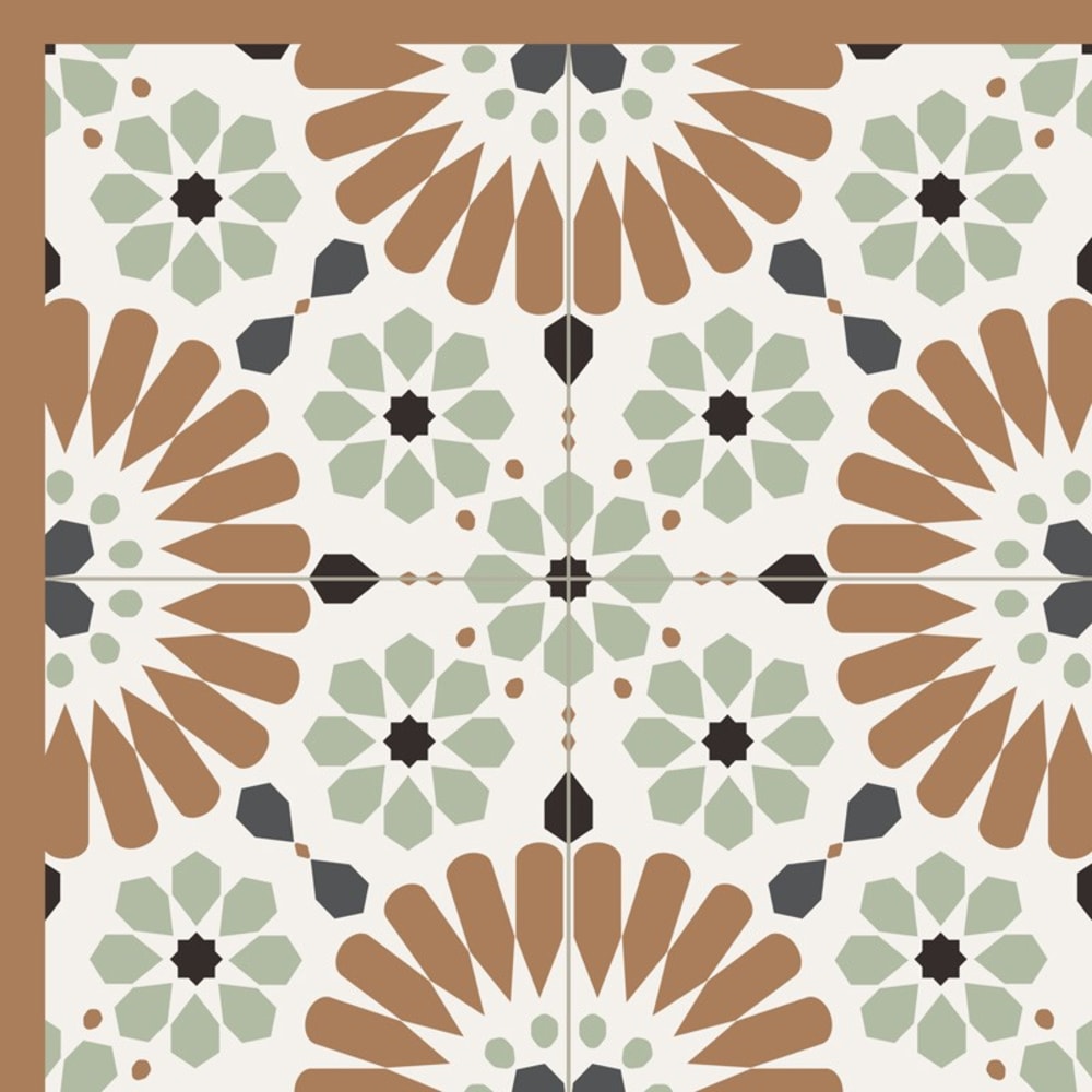 Tapis antidérapant - vinyle - int./ext. - multicolore - 120x200cm — vue 4