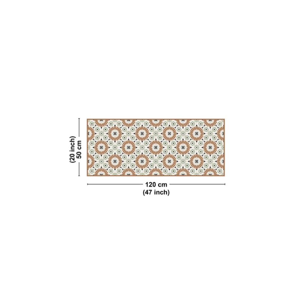 Tapis antidérapant - vinyle - int./ext. - multicolore - 50x120cm — vue 3
