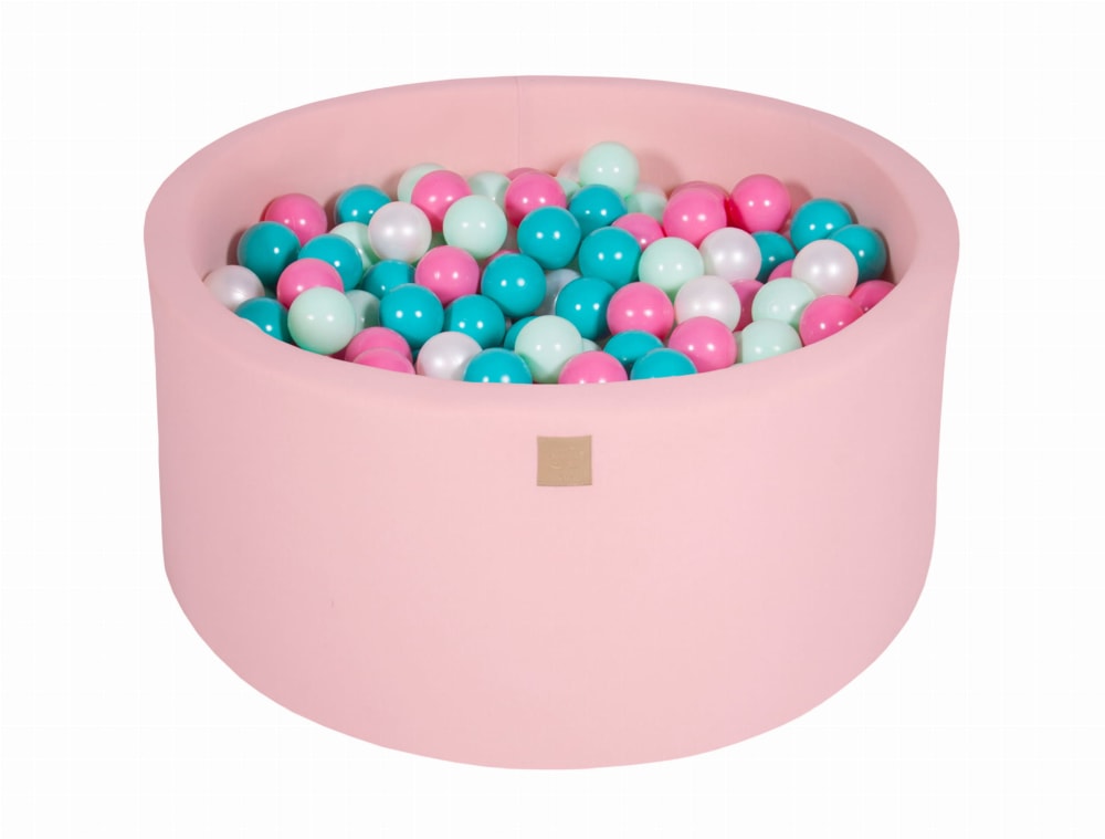 MeowBaby Bällebad Baby - inkl. 300 Bälle MEHRFARBIG PVC - POLYVINLYCHLORID Kinder