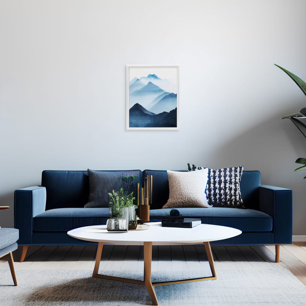 Cadre photo exposition blanc 24x30 cm bois massif fsc — vue 3