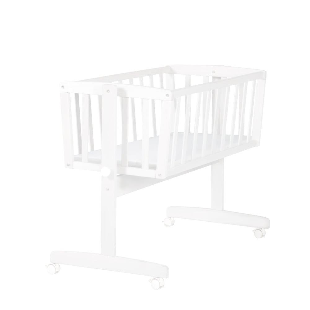 roba Kinderwiege, 40x90cm, inkl. Matratze, weiß style modern Spanplatte Baby