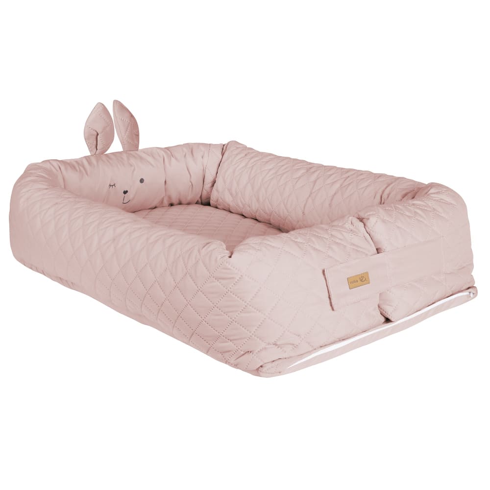 roba Babylounge 3in1 mit Häschengesicht, Rosa ROSA BAUMWOLLE Baby