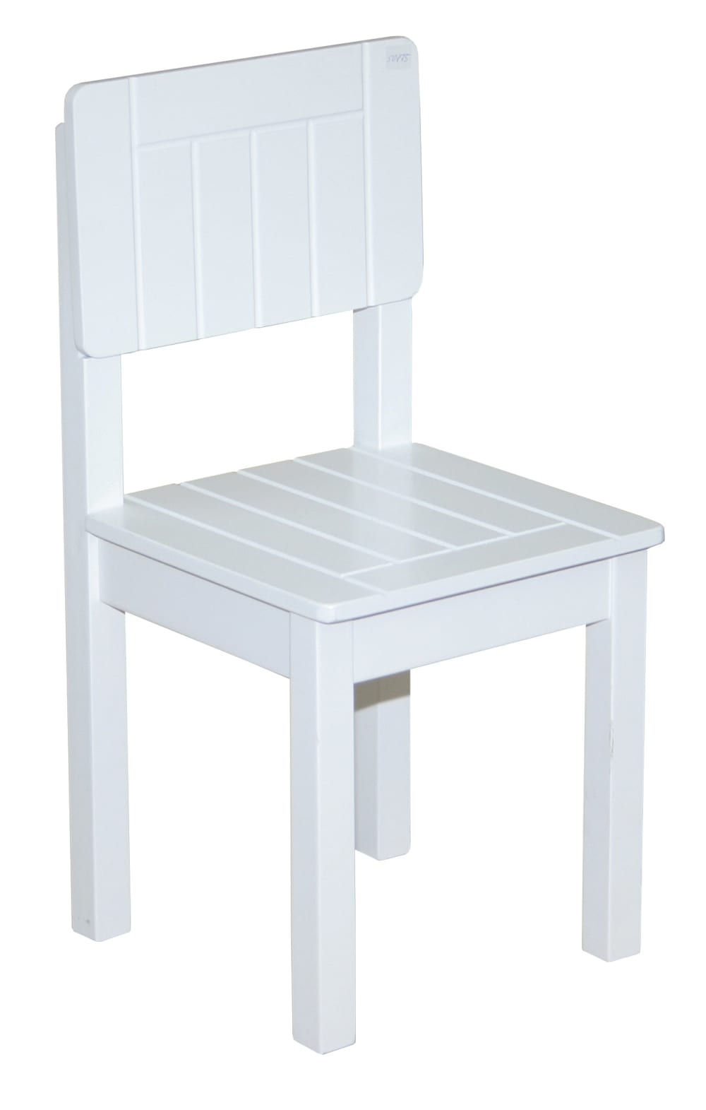 Chaise enfant en bois blanc Chaise enfant en bois blanc