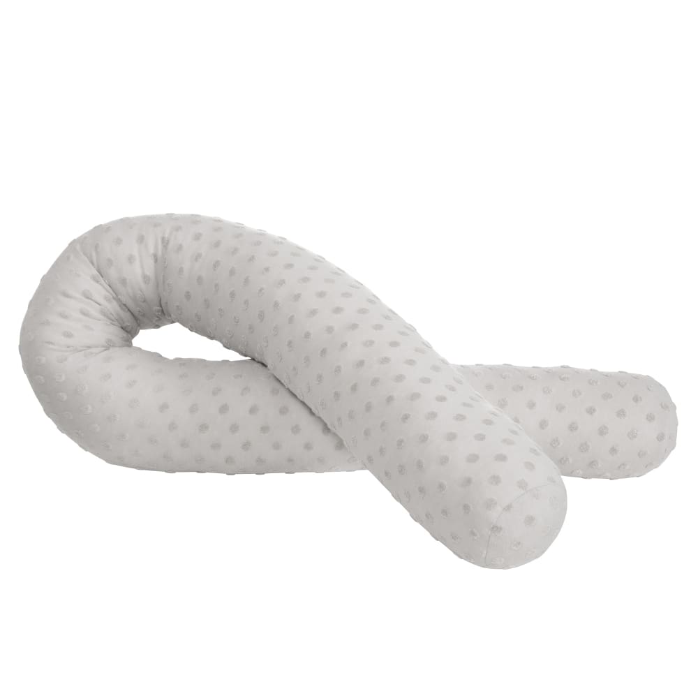 roba Baby-Bettumrandung & Bettschlange 170cm - Grau GRAU Öko-Tex Zertifikat BAUMWOLLE Baby