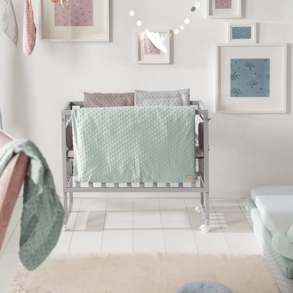 Babybettwäsche 80 x 80 cm / 35 x 40 cm - Grün - Maisons Du Monde