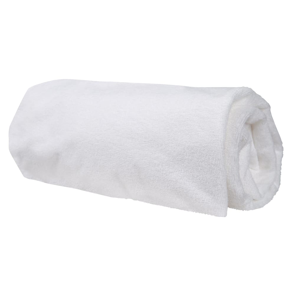 Matratzenschoner 40X90 - 45X90 Cm Weiß Aus Frotteegewebe