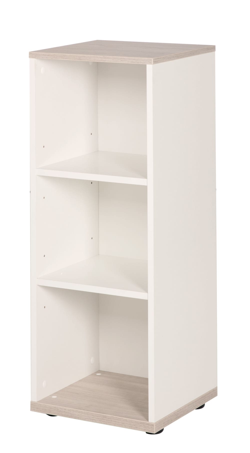roba Seitenregal mit 3 offenen Fächern, Weiß/Luna Elm style modern WEISS SPANPLATTE Baby