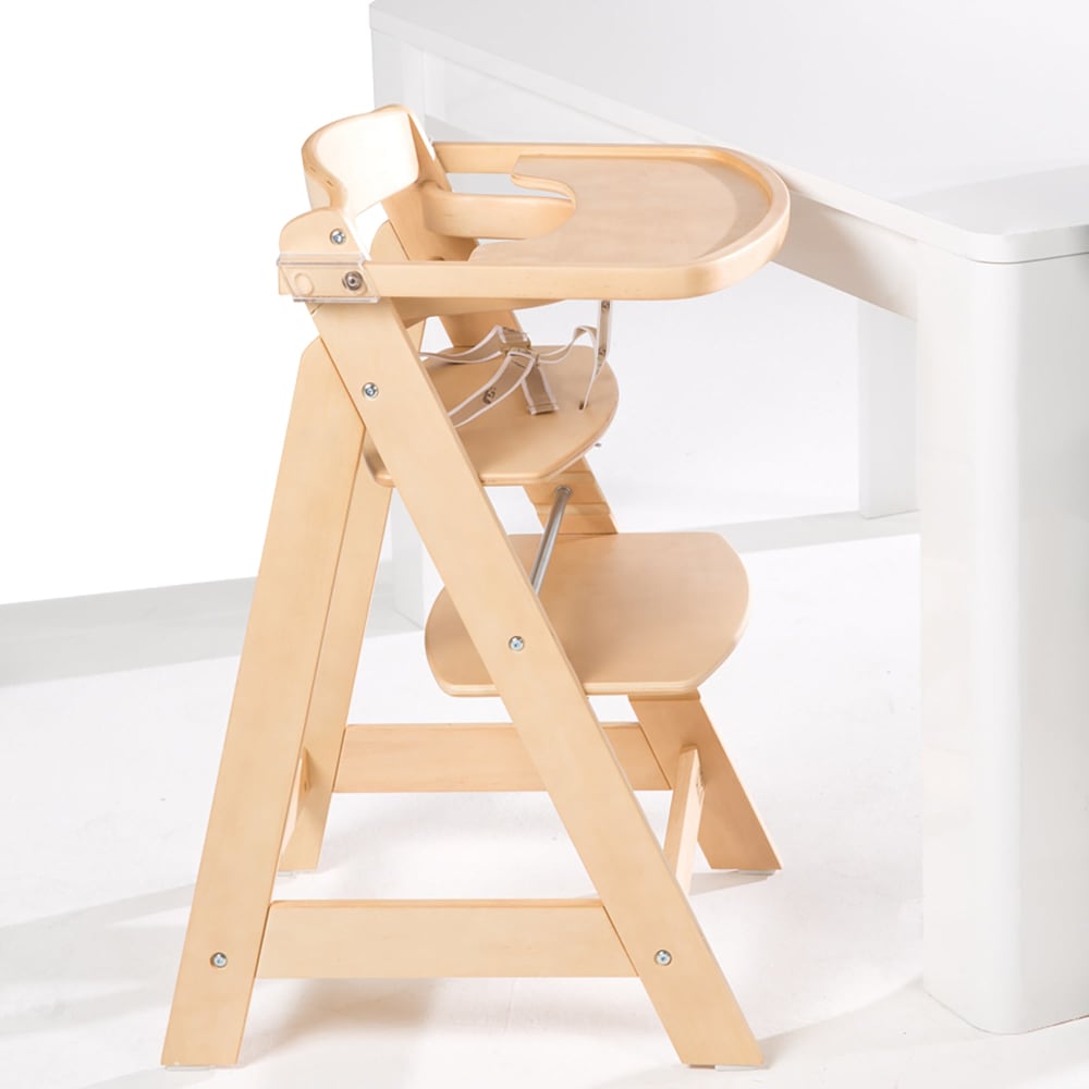 Mitwachsender Hochstuhl mit Essbrett - Natur - Maisons Du Monde