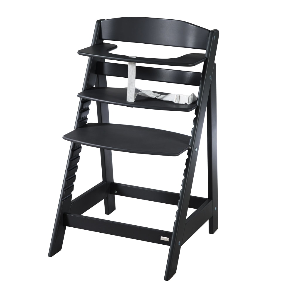 roba Mitwachsender Hochstuhl, Schwarz style modern SCHWARZ SPANPLATTE Baby